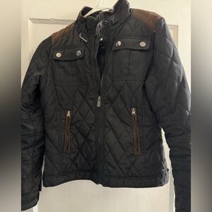 U.S. Polo Assn. Black Quilted Jacket